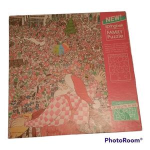Springbok 1985 Everything's Up To Date At The North Pole Puzzle